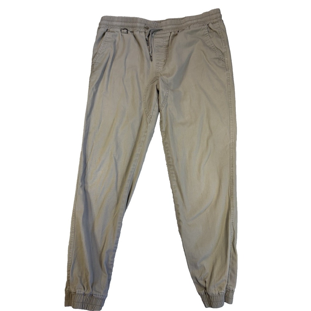 Tribeca Jogger Juniors XL‎ Khaki Outdoors Athleisure Active Twill Casual Work